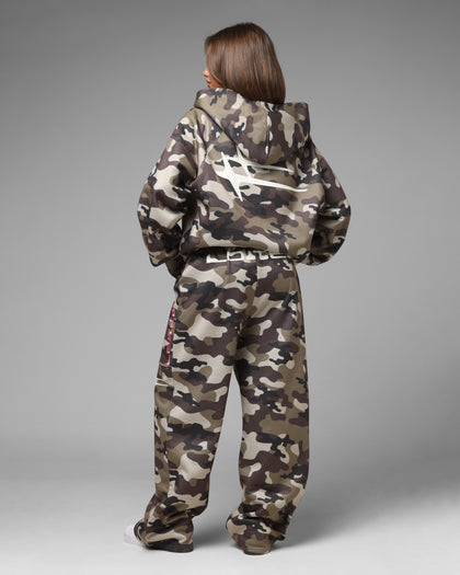 Loiter Jet Stream Zip Hoodie Camo