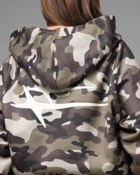 Loiter Jet Stream Zip Hoodie Camo