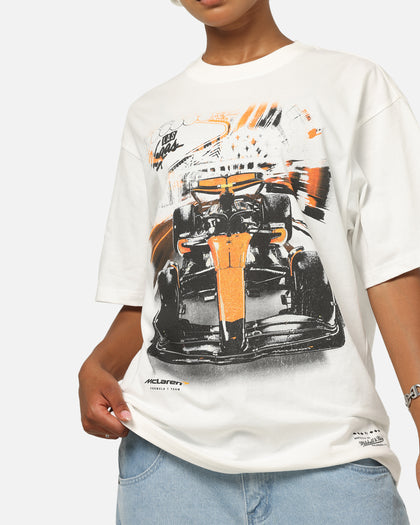Mitchell & Ness X Mclaren Vegas 2025 T-Shirt Vintage White