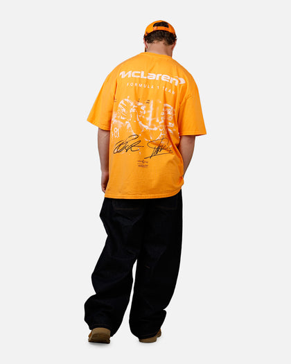 Culture Kings X McLaren F1 Oscar & Lando T-Shirt Orange
