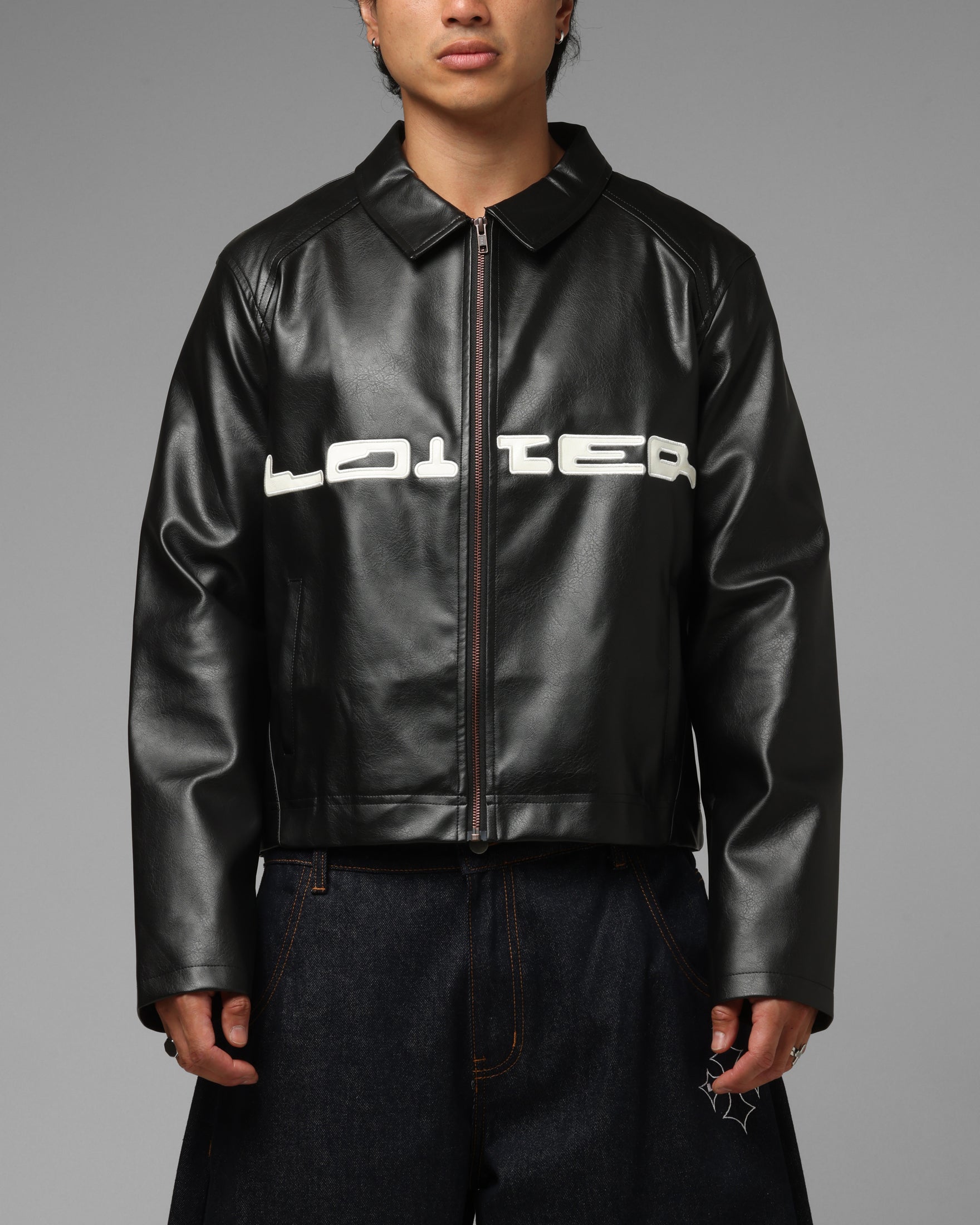 Loiter Speedster Jacket Black | Culture Kings US