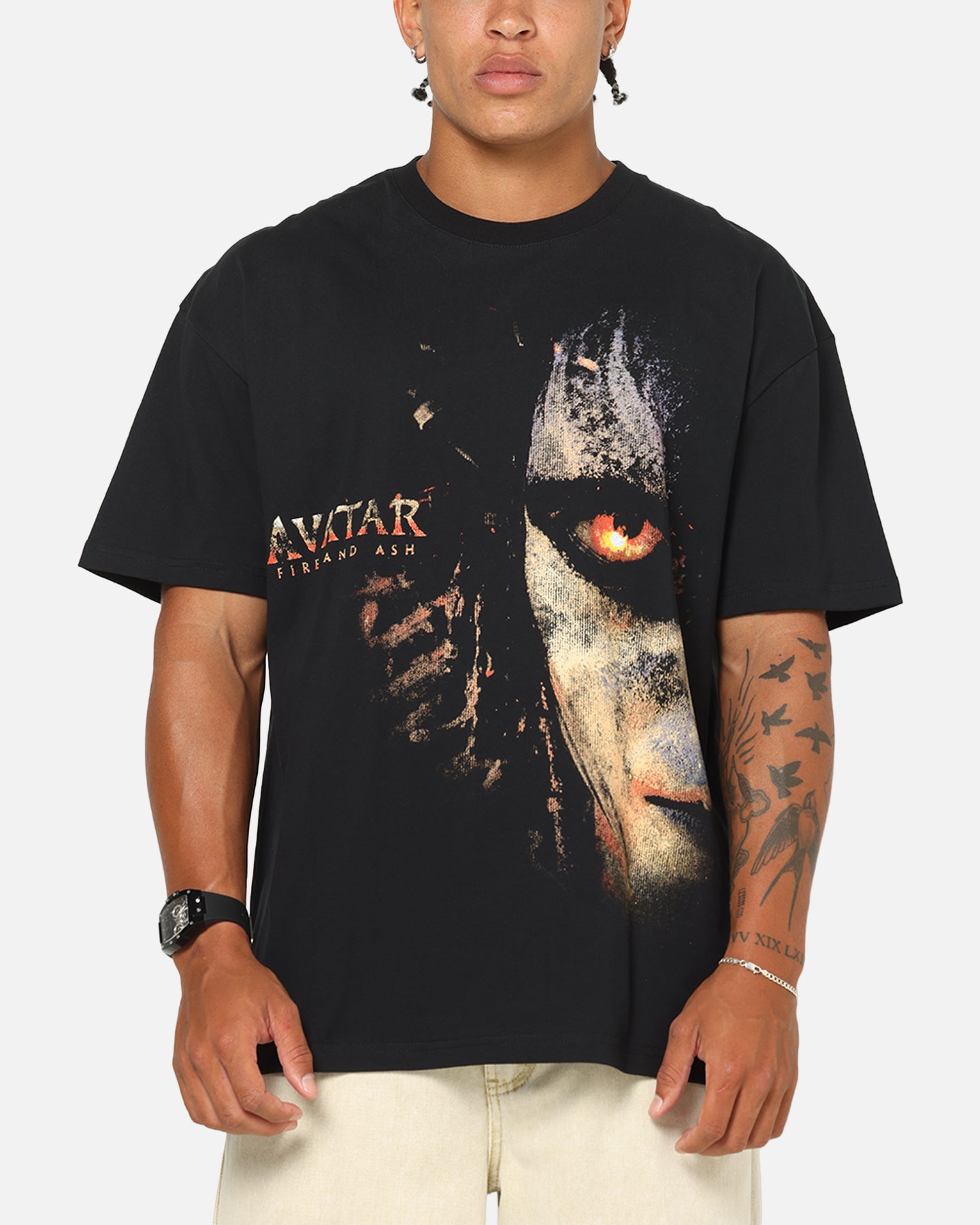 73Studio X Avatar Fire And Ask Heavy T-Shirt Black | Culture Kings US
