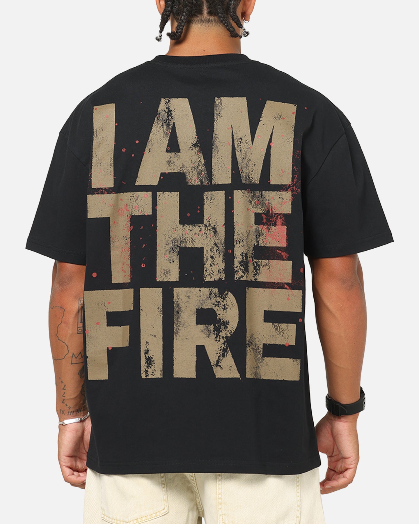 73Studio X Avatar Fire And Ask Heavy T-Shirt Black | Culture Kings US