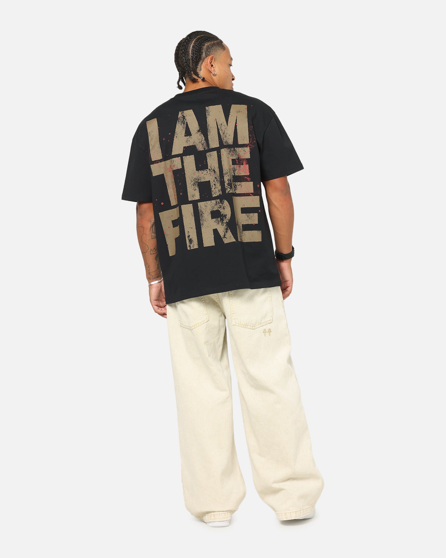 73Studio X Avatar Fire And Ask Heavy T-Shirt Black | Culture Kings US