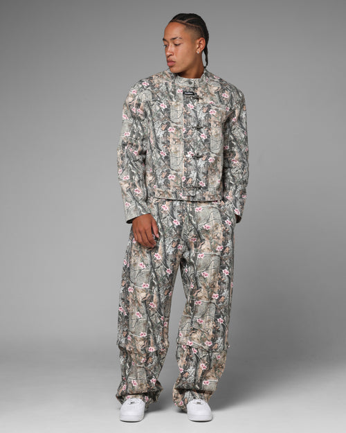 Loiter Thrasher Jacket Pink Tree Camo