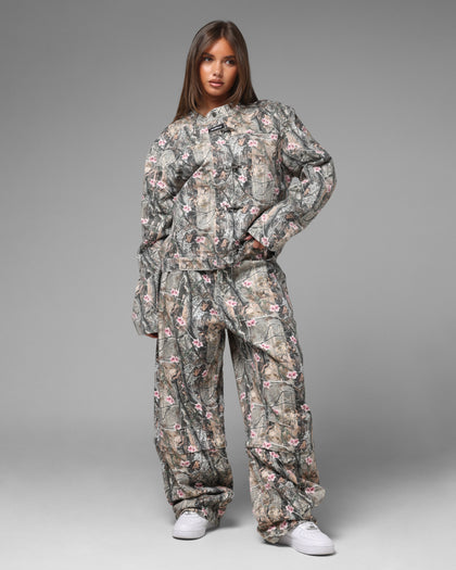Loiter Thrasher Jacket Pink Tree Camo