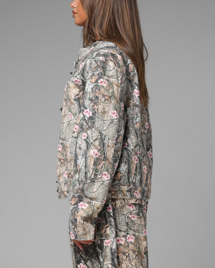 Loiter Thrasher Jacket Pink Tree Camo