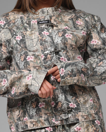 Loiter Thrasher Jacket Pink Tree Camo