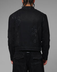 Loiter Thrasher Jacket Washed Black