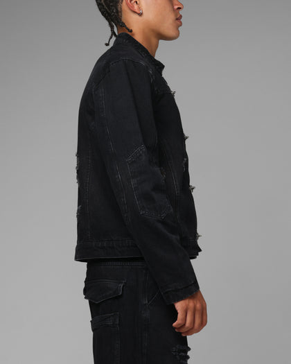 Loiter Thrasher Jacket Washed Black