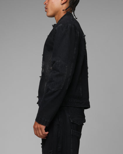 Loiter Thrasher Jacket Washed Black