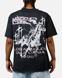 Loiter Dustborn T-Shirt Black Acidwash