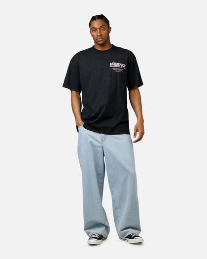 Loiter Dustborn T-Shirt Black Acidwash