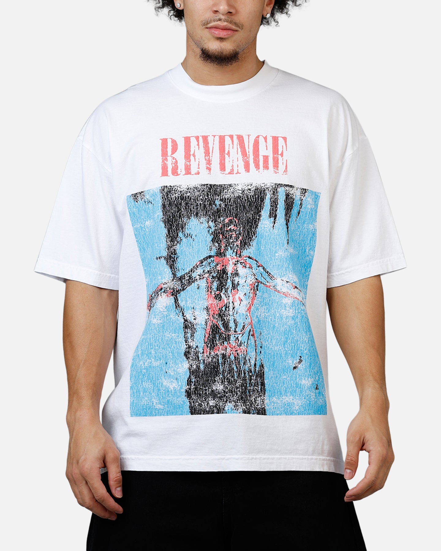 Revenge Silver T-Shirt White | Culture Kings US