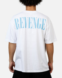 Revenge Silver T-Shirt White