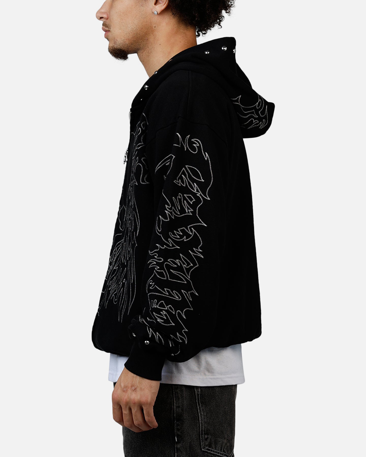 SC SUBCULTURE SKULL WING HOODIE 3 キムタク HOODIES – SC WEB STORE