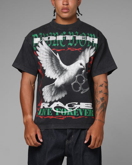 Loiter Freedom Vintage T-Shirt Black