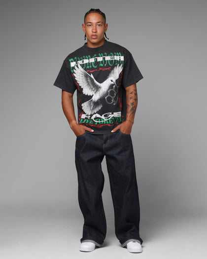 Loiter Freedom Vintage T-Shirt Black