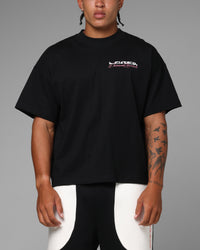 Loiter Jet Stream Chenille T-Shirt Black