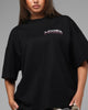 Loiter Jet Stream Chenille T-Shirt Black