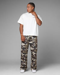 Loiter Jet Stream Chenille T-Shirt Off White