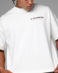 Loiter Jet Stream Chenille T-Shirt Off White