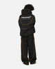 Mitchell & Ness X Mclaren Nylon Tracksuit Zip Hoodie Black/Papaya