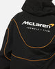 Mitchell & Ness X Mclaren Nylon Tracksuit Zip Hoodie Black/Papaya