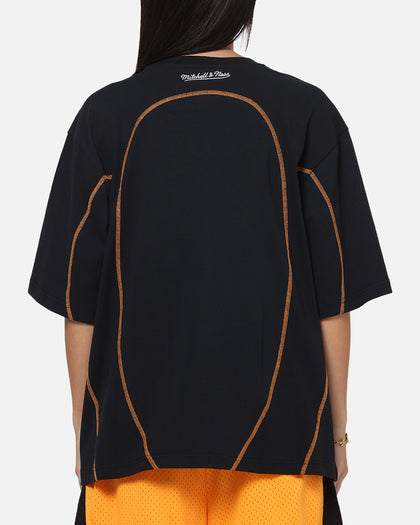 Mitchell & Ness X Mclaren Panel T-Shirt Black/Papaya