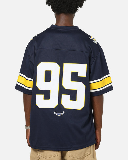 Bleacher Athletic North Queensland Cowboys NRL Gridiron Mesh Jersey Official Team Color