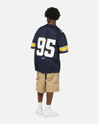 Bleacher Athletic North Queensland Cowboys NRL Gridiron Mesh Jersey Official Team Color