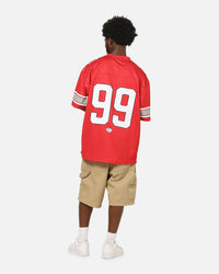 Bleacher Athletic St. George Illawarra Dragons NRL Gridiron Mesh Jersey Official Team Color