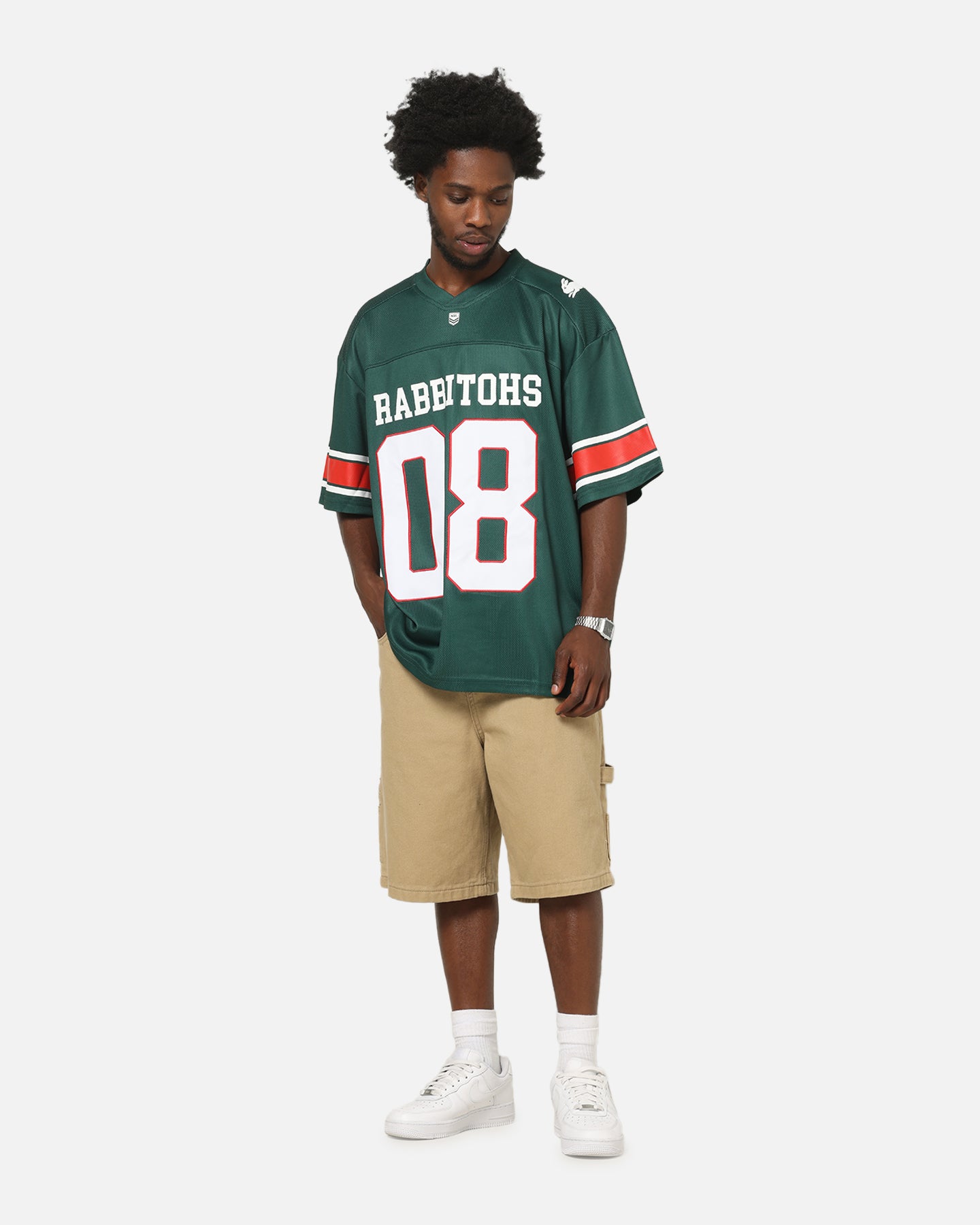 Bleacher Athletic South Sydney Rabbitohs NRL Gridiron Mesh Jersey