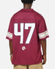 Bleacher Athletic Manly Warringah Sea Eagles NRL Gridiron Mesh Jersey Official Team Color