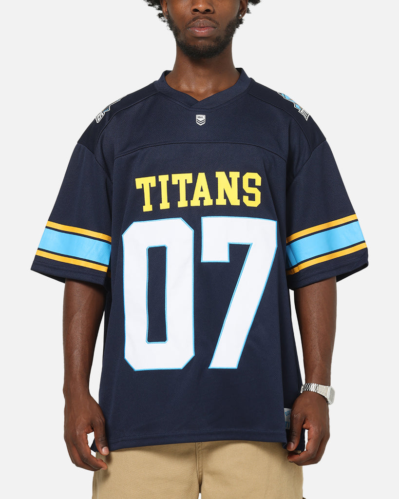 Bleacher Athletic Gold Coast Titans NRL Gridiron Mesh Jersey
