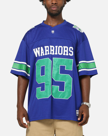 Bleacher Athletic New Zealand Warriors NRL Gridiron Mesh Jersey Official Team Color