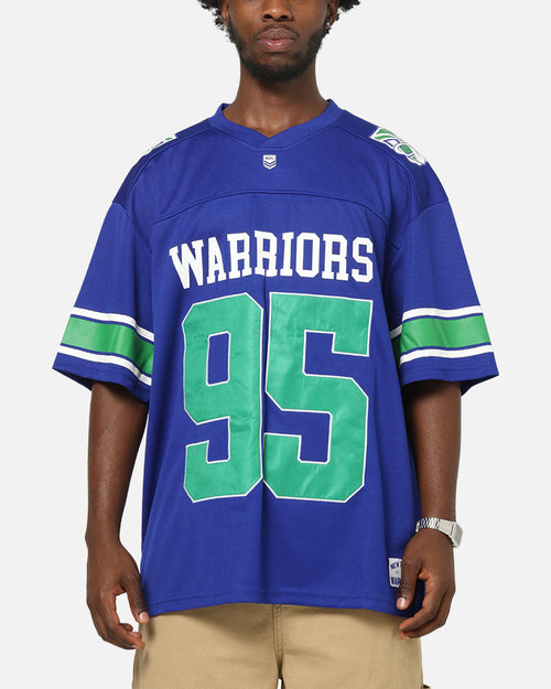 Bleacher Athletic New Zealand Warriors NRL Gridiron Mesh Jersey Official Team Color