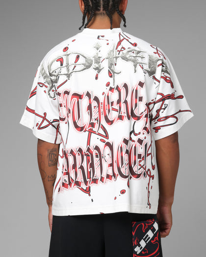 Loiter Marvel Spider-Man Carnage Boxy T-Shirt Off White