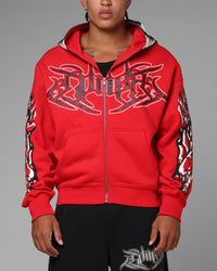 Loiter Marvel Spider-Man Carnage Zip Hoodie Red