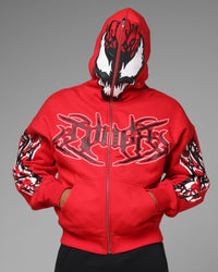 Loiter Marvel Spider-Man Carnage Zip Hoodie Red