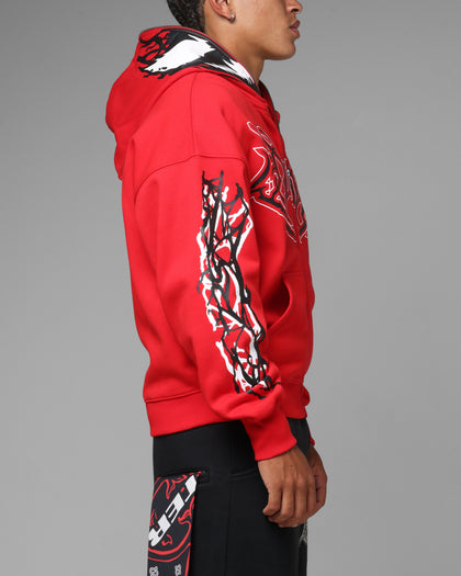 Loiter Marvel Spider-Man Carnage Zip Hoodie Red