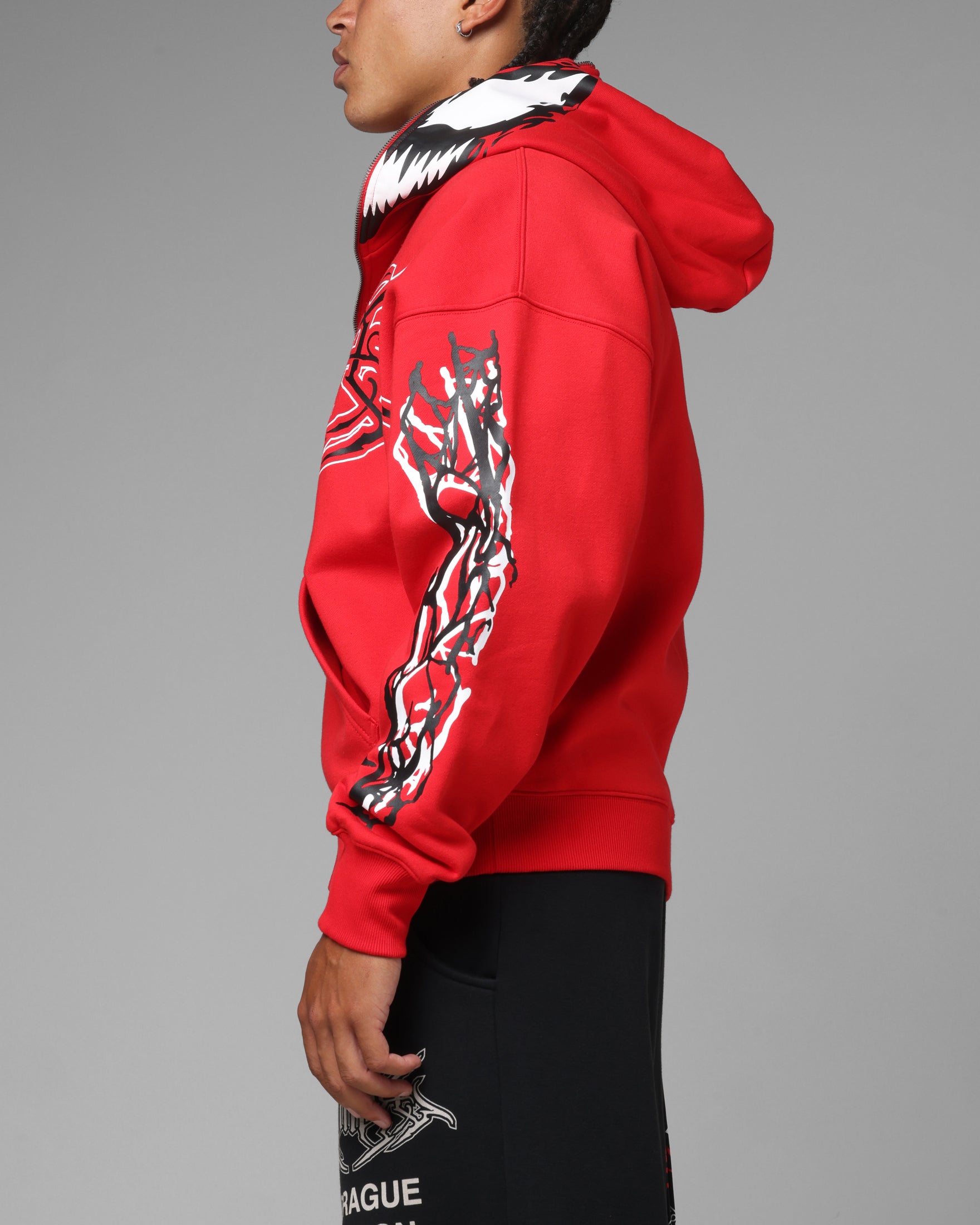Loiter Marvel Spider-Man Carnage Zip Hoodie Red | Culture Kings US