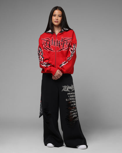 Loiter Marvel Spider-Man Carnage Zip Hoodie Red