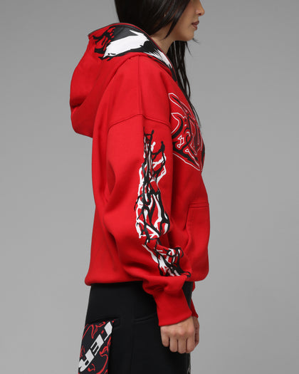 Loiter Marvel Spider-Man Carnage Zip Hoodie Red