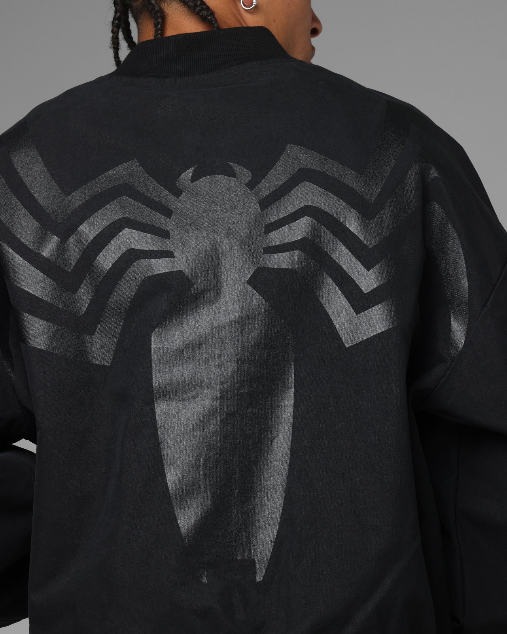 Loiter Marvel Symbiote Jacket Black | Culture Kings US