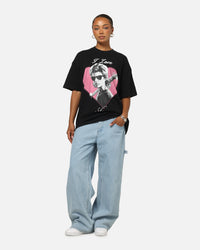 73Studio X Stranger Things I Love Steve Heavy T-Shirt Black