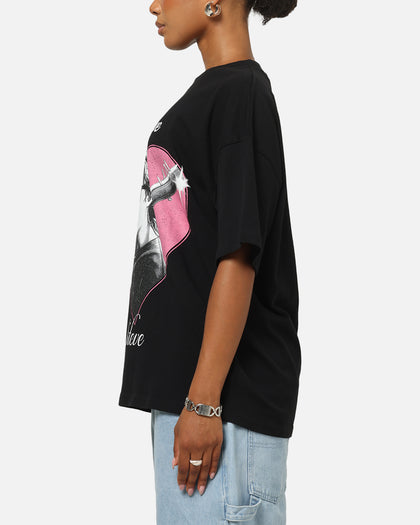 73Studio X Stranger Things I Love Steve Heavy T-Shirt Black