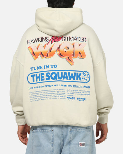 73Studio X Stranger Things WSQK Premium Hoodie Grey