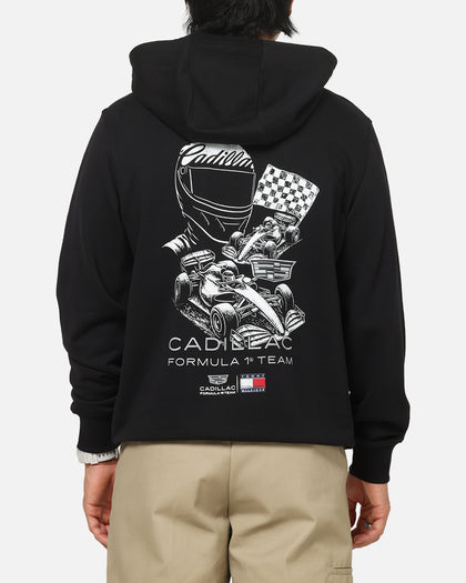 Tommy Hilfiger X Cadillac Formula 1 Team Car Graphic Hoodie Black