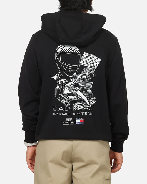 Tommy Hilfiger X Cadillac Formula 1 Team Car Graphic Hoodie Black